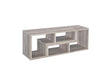 Velma Convertable Bookcase and TV Console Grey Driftwood - Tony’s Furniture Store & Linen (GA) - Multi Location