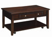 Bradford Rectangular Lift Top Coffee Table Walnut - Tony’s Furniture Store & Linen (GA) - Multi Location