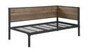 Getler Daybed Weathered Chestnut and Black - Tony’s Furniture Store & Linen (GA) - Multi Location