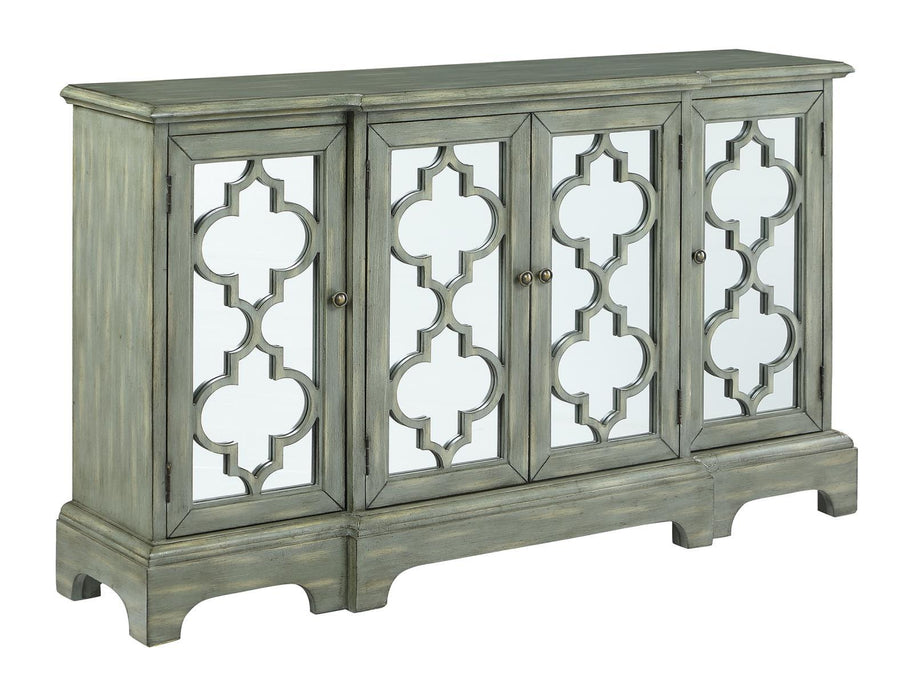Erigeron 4-door Accent Cabinet Grey - Tony’s Furniture Store & Linen (GA) - Multi Location