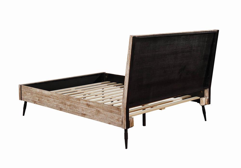 Marlow Eastern King Platform Bed Rough Sawn Multi - Tony’s Furniture Store & Linen (GA) - Multi Location