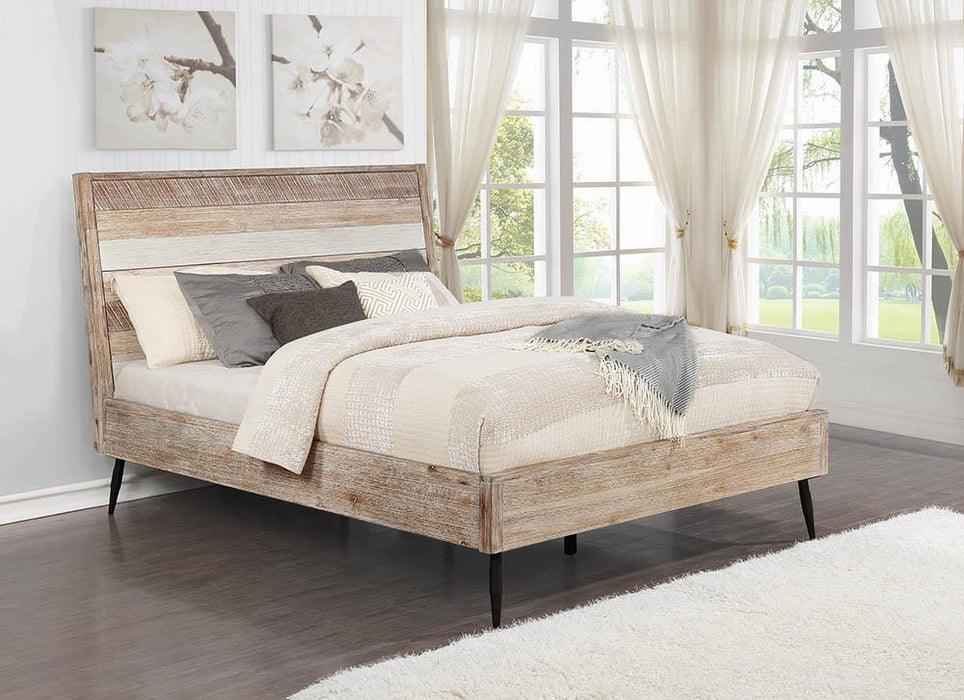 Marlow Eastern King Platform Bed Rough Sawn Multi - Tony’s Furniture Store & Linen (GA) - Multi Location