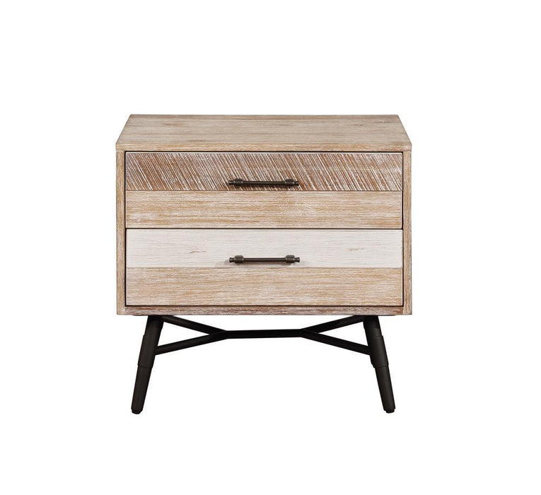 Marlow 2-drawer Nightstand Rough Sawn Multi - Tony’s Furniture Store & Linen (GA) - Multi Location