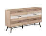 Marlow 6-drawer Dresser Rough Sawn Multi - Tony’s Furniture Store & Linen (GA) - Multi Location