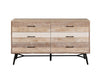 Marlow 6-drawer Dresser Rough Sawn Multi - Tony’s Furniture Store & Linen (GA) - Multi Location