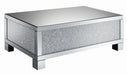 Gillian Rectangular Coffee Table Clear Mirror - Tony’s Furniture Store & Linen (GA) - Multi Location