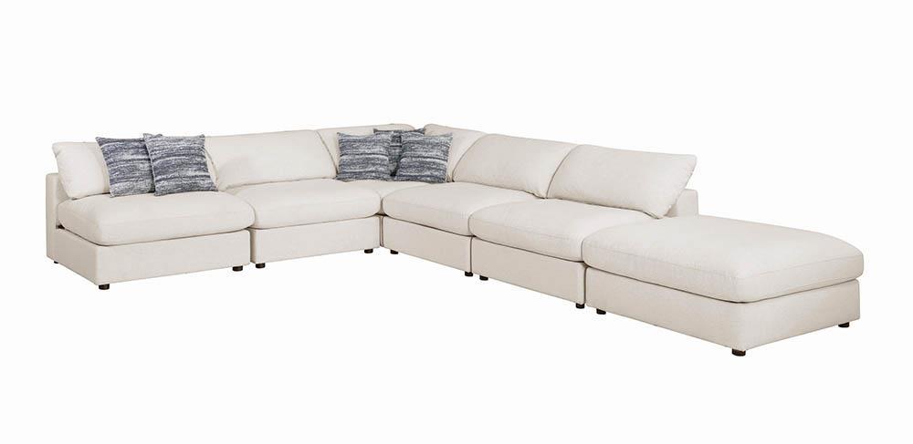 Serene Upholstered Rectangular Ottoman Beige - Tony’s Furniture Store & Linen (GA) - Multi Location