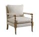 Dempsy Upholstered Accent Chair with Casters Beige - Tony’s Furniture Store & Linen (GA) - Multi Location