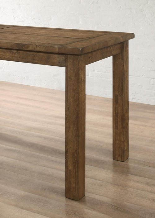 Coleman Counter Height Table Rustic Golden Brown - Tony’s Furniture Store & Linen (GA) - Multi Location