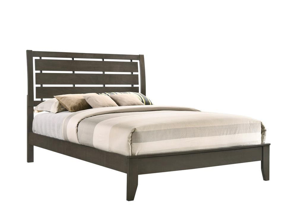 Serenity Eastern King Panel Bed Mod Grey - Tony’s Furniture Store & Linen (GA) - Multi Location