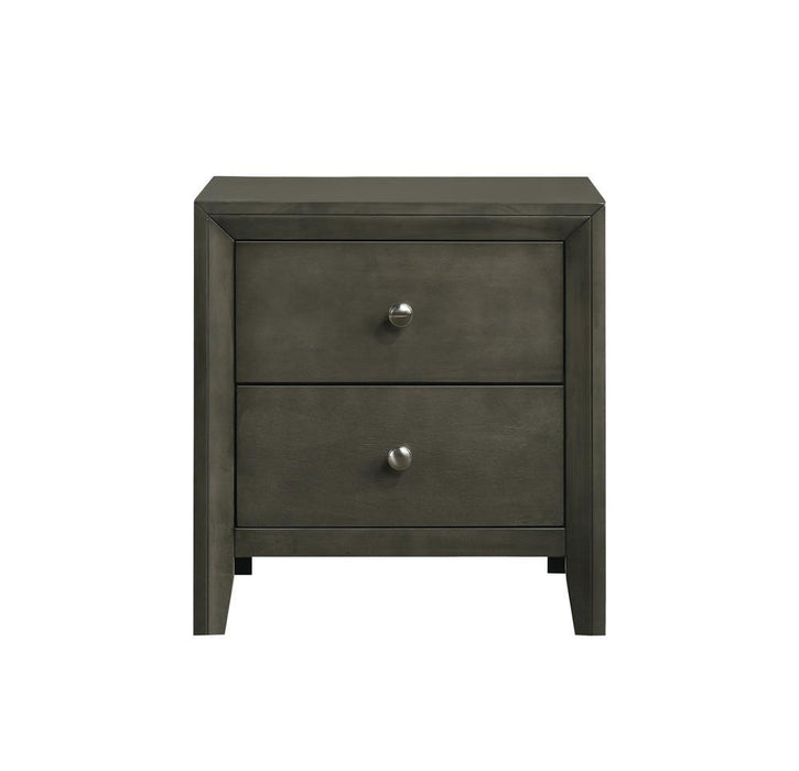 Serenity 2-drawer Nightstand Mod Grey - Tony’s Furniture Store & Linen (GA) - Multi Location