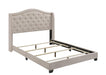Sonoma Camel Back Queen Bed Beige - Tony’s Furniture Store & Linen (GA) - Multi Location