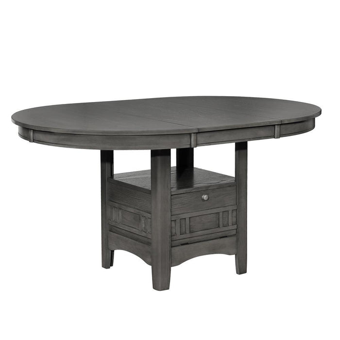 Lavon Dining Table with Storage Medium Grey - Tony’s Furniture Store & Linen (GA) - Multi Location