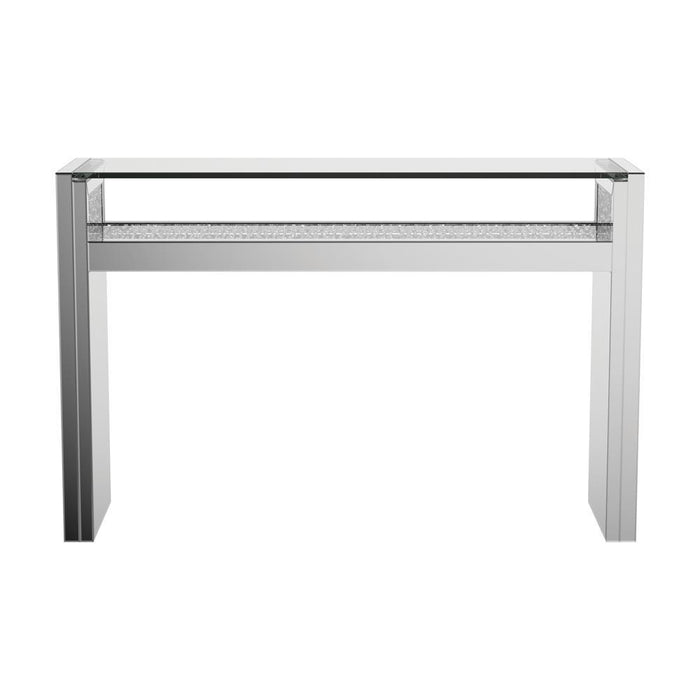 Edna 1-shelf Console Table Silver - Tony’s Furniture Store & Linen (GA) - Multi Location