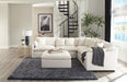 Hobson Cushion Seat Ottoman Off-White - Tony’s Furniture Store & Linen (GA) - Multi Location