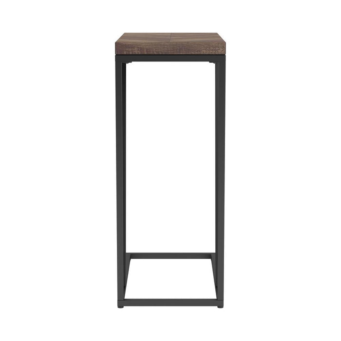 Sergio Chevron Rectangular Accent Table Tobacco - Tony’s Furniture Store & Linen (GA) - Multi Location