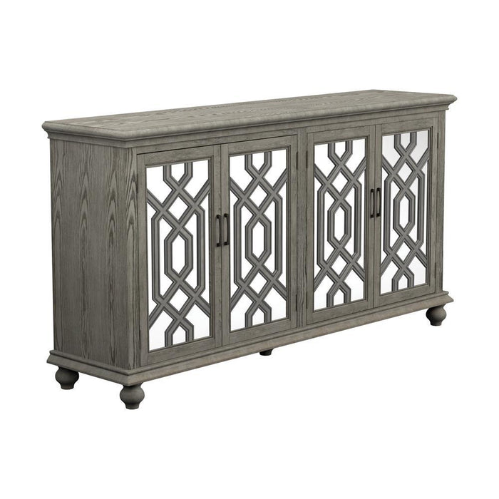 Melanie 4-door Accent Cabinet Antique White - Tony’s Furniture Store & Linen (GA) - Multi Location