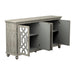 Melanie 4-door Accent Cabinet Antique White - Tony’s Furniture Store & Linen (GA) - Multi Location