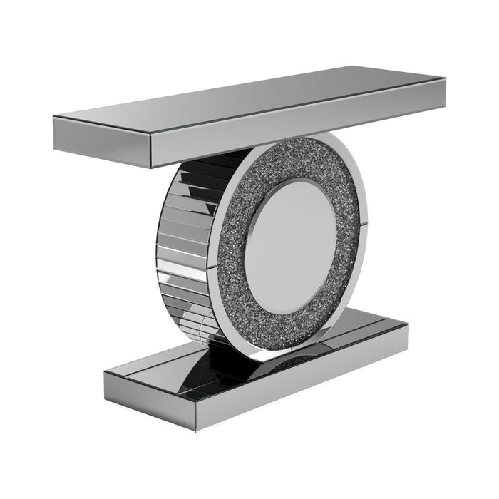 Bergenia Rectangular Console Table Silver - Tony’s Furniture Store & Linen (GA) - Multi Location
