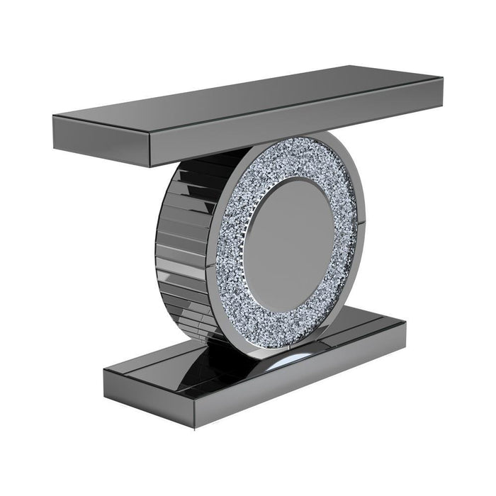 Bergenia Rectangular Console Table Silver - Tony’s Furniture Store & Linen (GA) - Multi Location