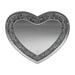 Aiko Heart Shape Wall Mirror Silver - Tony’s Furniture Store & Linen (GA) - Multi Location