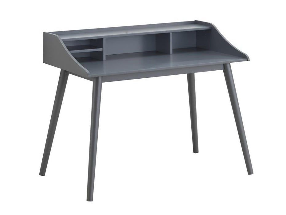 Percy 4-compartment Writing Desk Grey - Tony’s Furniture Store & Linen (GA) - Multi Location