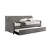 Chatsboro Twin Upholstered Daybed with Trundle Grey - Tony’s Furniture Store & Linen (GA) - Multi Location
