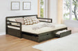 Sorrento 2-drawer Twin XL Daybed with Extension Trundle Grey - Tony’s Furniture Store & Linen (GA) - Multi Location