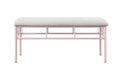 Massi Tufted Upholstered Bench Powder Pink - Tony’s Furniture Store & Linen (GA) - Multi Location