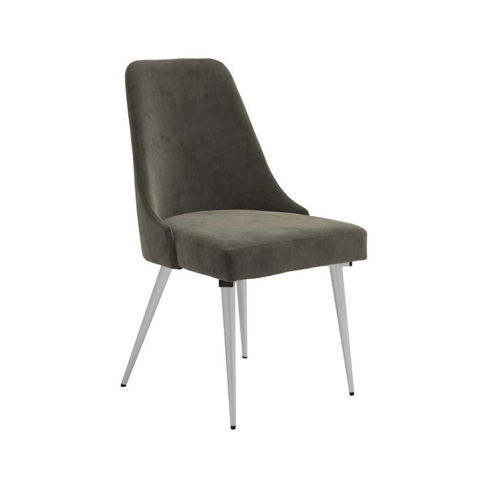 Cabianca Curved Back Side Chairs Grey (Set of 2) - Tony’s Furniture Store & Linen (GA) - Multi Location