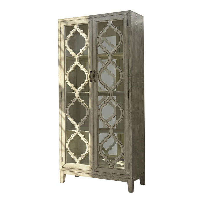 Mckellen 2-door Tall Cabinet Antique White - Tony’s Furniture Store & Linen (GA) - Multi Location
