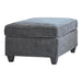 Mccord Upholstered Ottoman Dark Grey - Tony’s Furniture Store & Linen (GA) - Multi Location