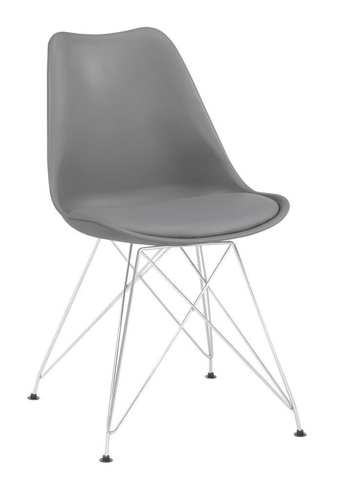 Juniper Upholstered Side Chairs Grey (Set of 2) - Tony’s Furniture Store & Linen (GA) - Multi Location