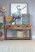Esther 3-drawer Storage Console Table Natural Sheesham - Tony’s Furniture Store & Linen (GA) - Multi Location