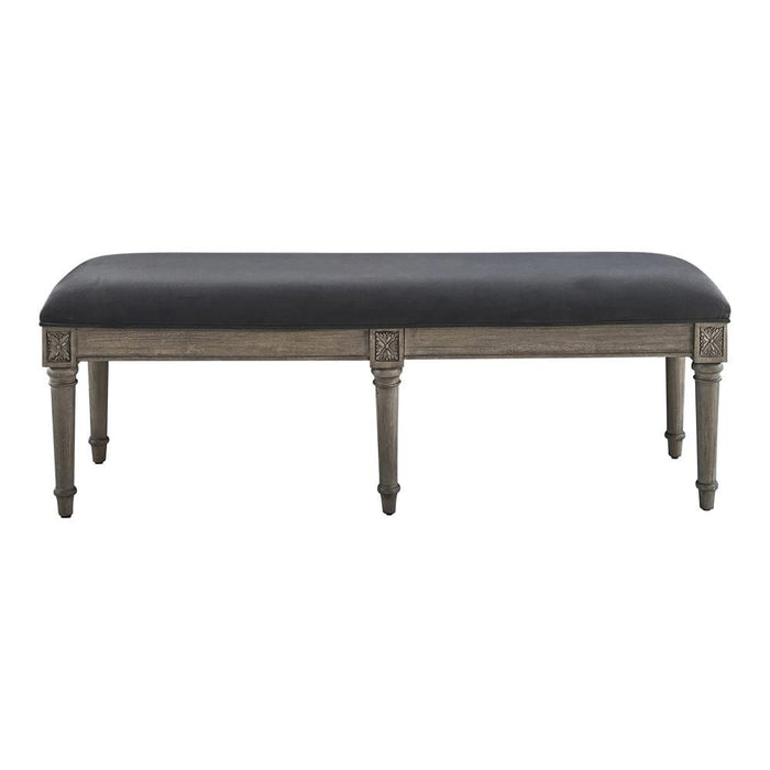 Alderwood Upholstered Bench French Grey - Tony’s Furniture Store & Linen (GA) - Multi Location