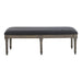 Alderwood Upholstered Bench French Grey - Tony’s Furniture Store & Linen (GA) - Multi Location