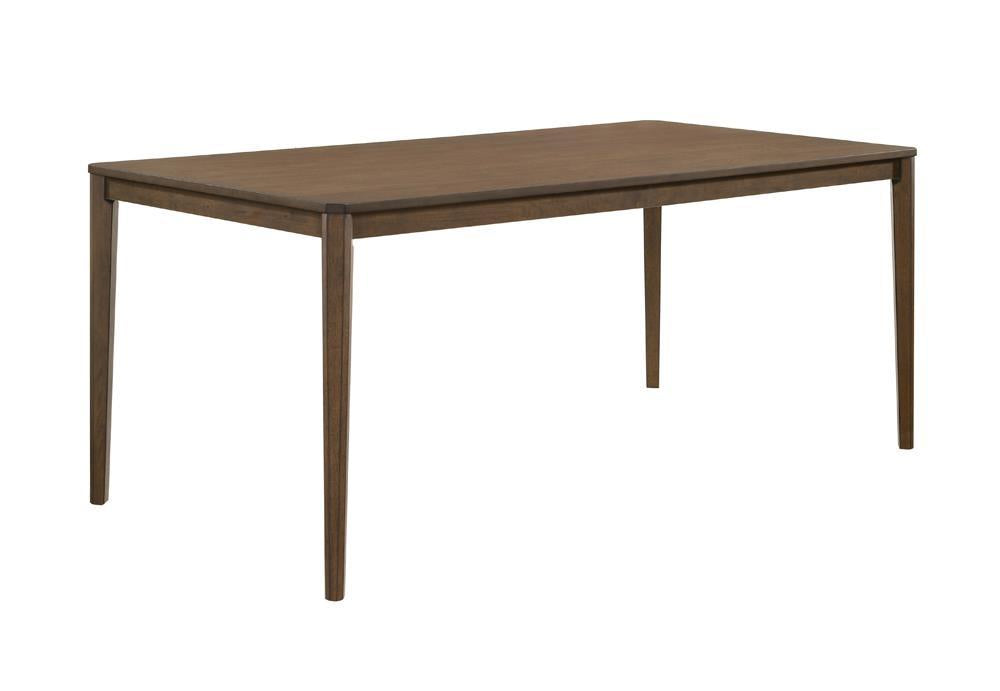 Wethersfield Dining Table with Clipped Corner Medium Walnut - Tony’s Furniture Store & Linen (GA) - Multi Location