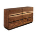 Winslow 6-drawer Dresser Smokey Walnut and Coffee Bean - Tony’s Furniture Store & Linen (GA) - Multi Location