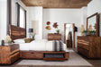 Winslow Storage Eastern King Bed Smokey Walnut and Coffee Bean - Tony’s Furniture Store & Linen (GA) - Multi Location