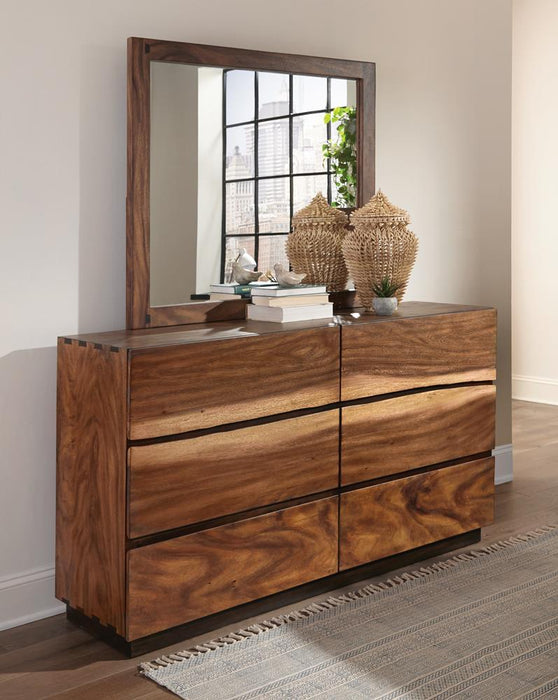 Winslow Dresser Mirror Smokey Walnut - Tony’s Furniture Store & Linen (GA) - Multi Location