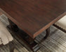 Brockway Trestle Dining Table Antique Java - Tony’s Furniture Store & Linen (GA) - Multi Location