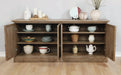 Brockway 4-door Server Barley Brown - Tony’s Furniture Store & Linen (GA) - Multi Location