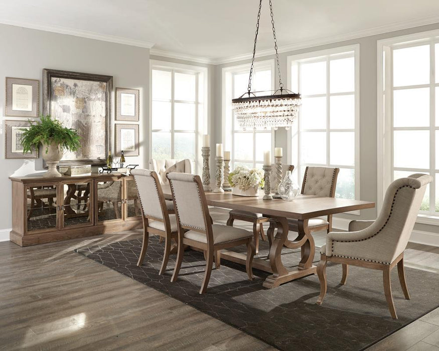 Brockway 4-door Server Barley Brown - Tony’s Furniture Store & Linen (GA) - Multi Location