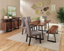 Ditman Live Edge Dining Bench Grey Sheesham and Black - Tony’s Furniture Store & Linen (GA) - Multi Location