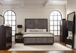 Durango California King Upholstered Bed Smoked Peppercorn and Grey - Tony’s Furniture Store & Linen (GA) - Multi Location