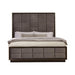 Durango California King Upholstered Bed Smoked Peppercorn and Grey - Tony’s Furniture Store & Linen (GA) - Multi Location