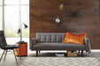 Sommer Tufted Sofa Bed Grey - Tony’s Furniture Store & Linen (GA) - Multi Location