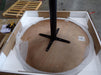 Cora Round Dining Table Walnut and Black - Tony’s Furniture Store & Linen (GA) - Multi Location
