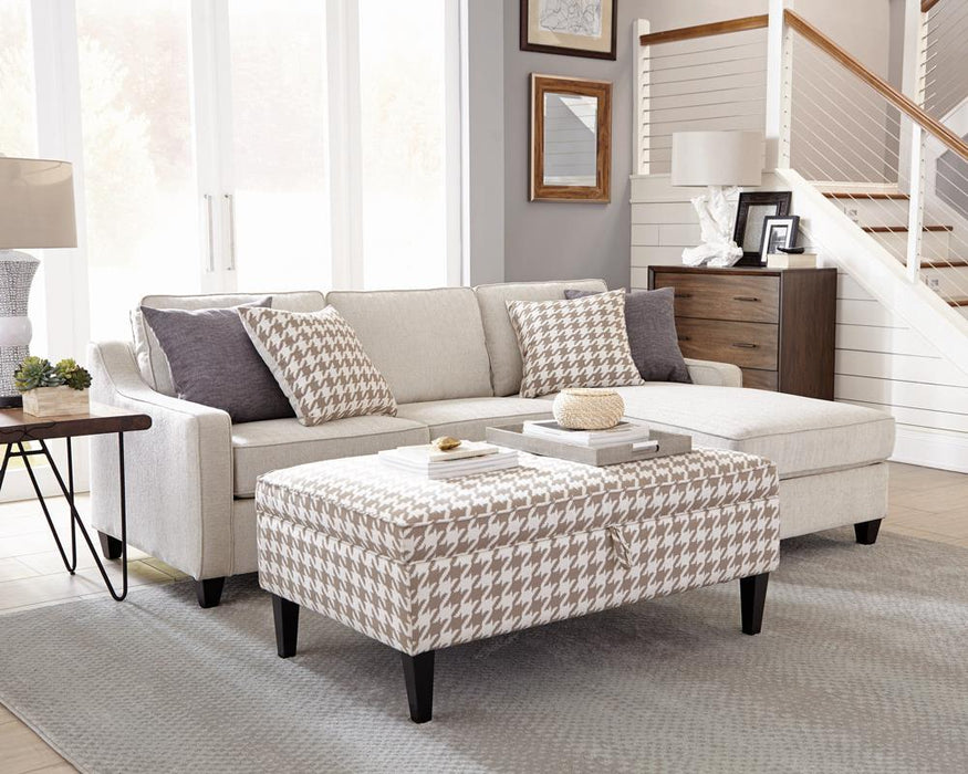Mcloughlin Upholstered Sectional Platinum - Tony’s Furniture Store & Linen (GA) - Multi Location