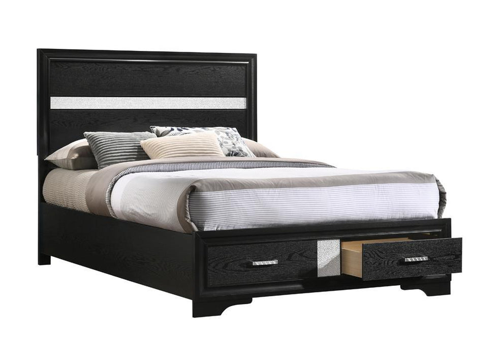 Miranda Full Storage Bed Black - Tony’s Furniture Store & Linen (GA) - Multi Location